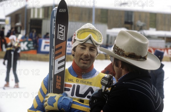 Ingemar Stenmark born 18 March 1956 is a Swedish former World Cup alpine ski racer. He is regarded as one of the most prominent Swedish athletes ever, and as the greatest slalom and giant slalom specialist of all time. Pictured during a race at Val d´isere 1979