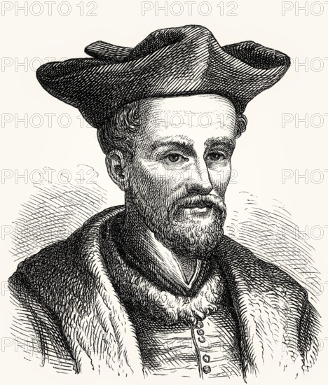 François Rabelais, a French Renaissance writer, 16th century
