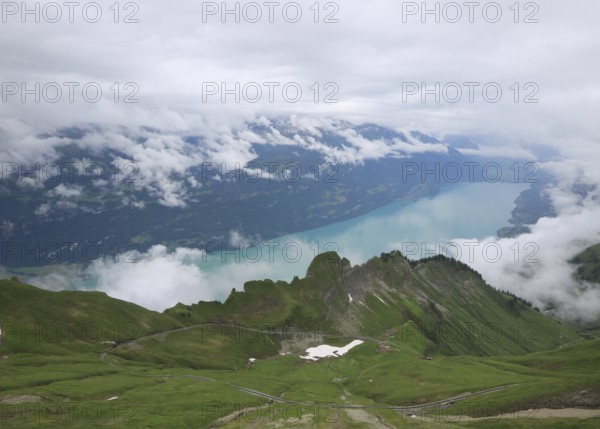 Lake Brienz seen from Mount Brienzer Rothorn