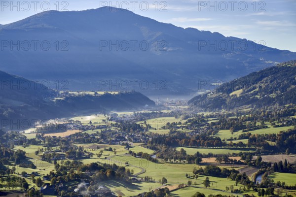 View of the Malta Valley, Carinthia, Austria