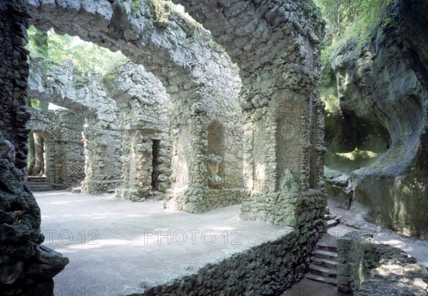 Sanspareil, rock garden/ nature theatre