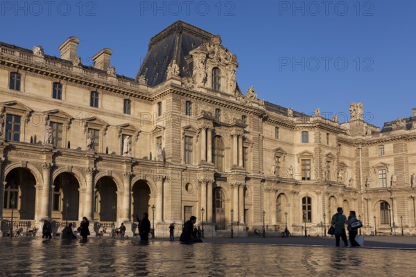 Louvre museum, Paris, Ile-de-france, France
