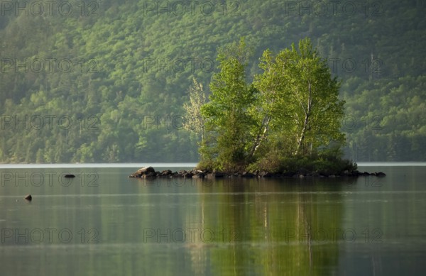 Horizontal pictures of the landscape inside Ontario's Driftwood Provincial Park located along the Ottawa River in Eastern Ontario, Canada, North America