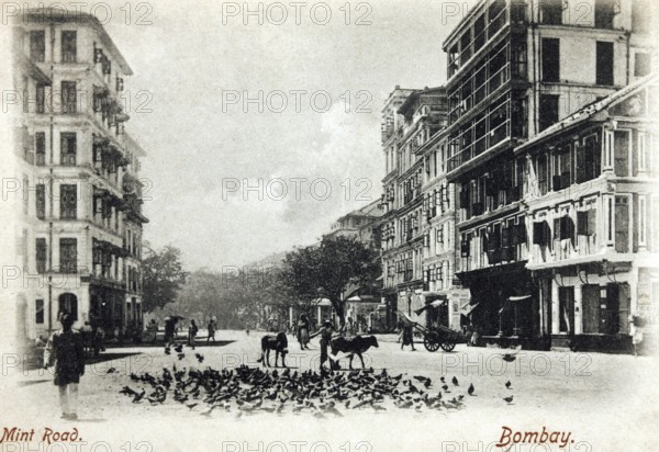 Mint road, Old Bombay Mumbai, Maharashtra, India