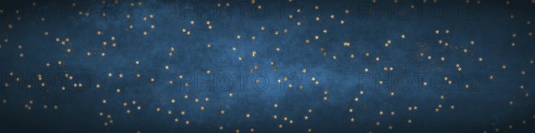 An illustration of a Christmas stars background