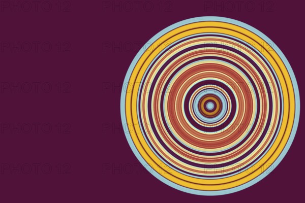Abstract colorful geometric circle pattern. Geometric modern background. Business and corporate background