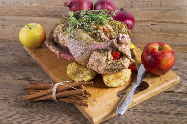 Roasted duck