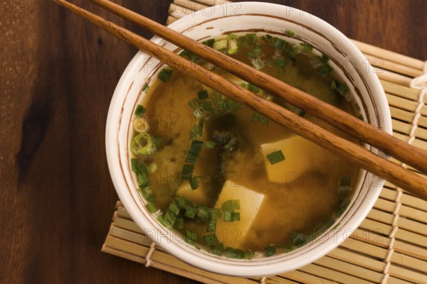 Japanese miso soup