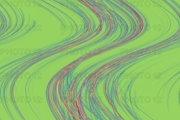 Abstract waves or curved design design background
