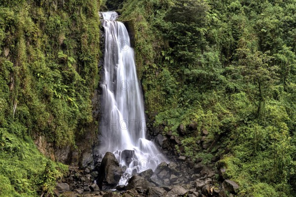 Caribbean, Dominica, waterfall, Victoria Falls, Domenica