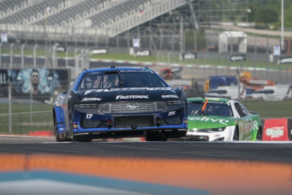 Chris Buescher takes to the track to practice for the EchoPark Automotive Grand Prix in Austin, TX, USA
