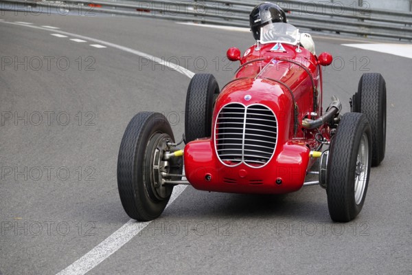 Maserati, parade of vintage pre-war racing cars, 11th Grand Prix Monaco Historique 2018, Principality of Monaco