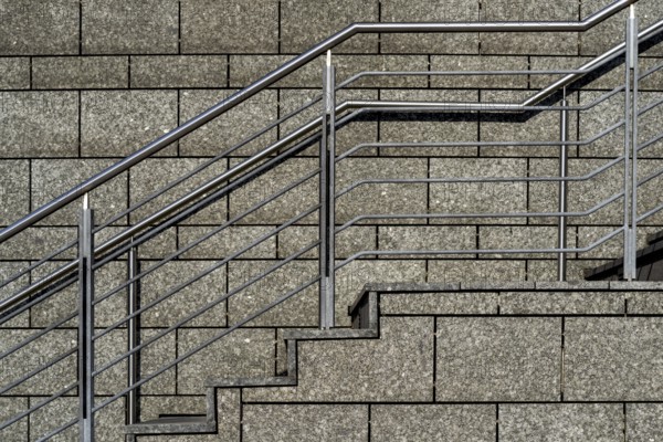 Building staircase wall