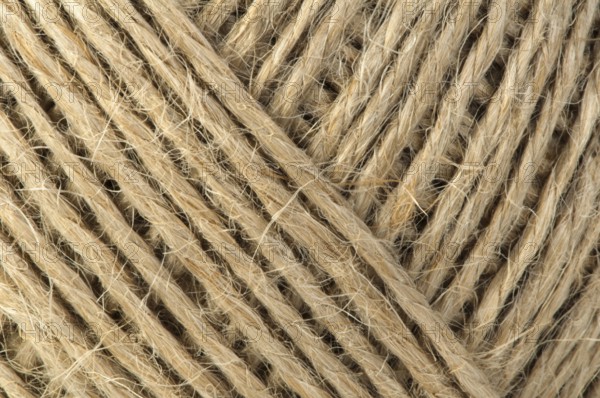 Hemp rope close up background
