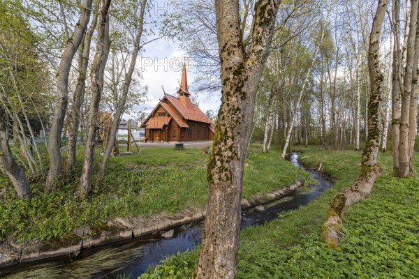 Pictures of the stave church Stiege in the Harz Selketal Selketalstieg