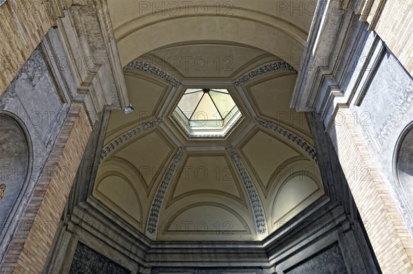The interior of the Vatican Museum