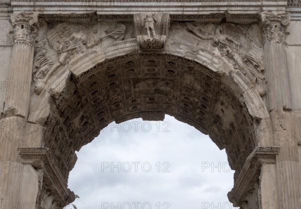 Rome, Roma, Forum Romanum, Arch of Titus, Arco di Tito