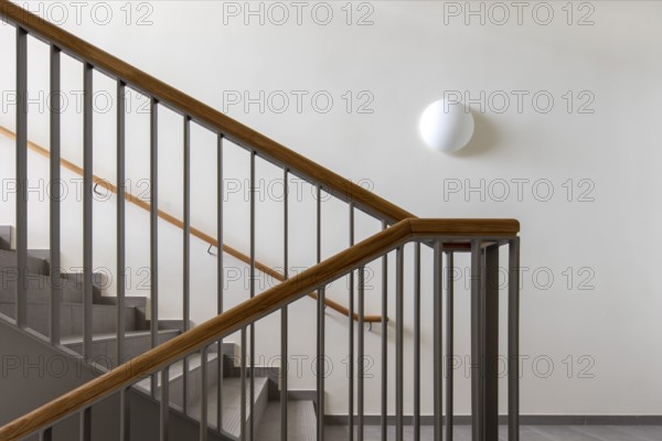 Essen, Haus der Kirchenmusik, after the conversion and refurbishment in 2021, Brüning Rein architects, staircase