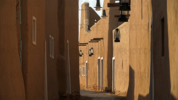 At Turaif, historical village in Diriyah, architecture, building, Saudi Arabia, Middle East, Middle East