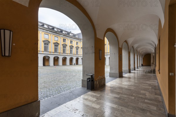 Main building of the Rheinische Friedrich-Wilhelms-Universität Bonn in the former electoral palace - Bonn, North Rhine-Westphalia, Germany
