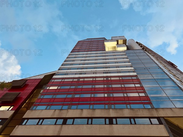 Skanska-skrapan (also called lipstick) Lilla Bommen, Gothenburg, Sweden