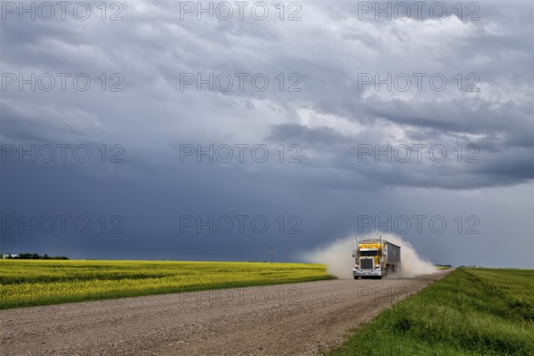 Prairie Storm Clouds Canada Saskatchewan Dramatic Summer