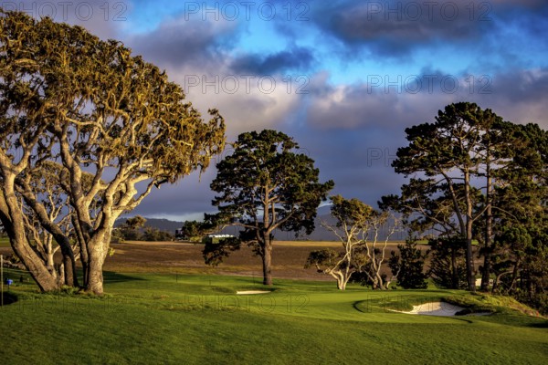 Pebble Beach golf course, Monterey, California, usa