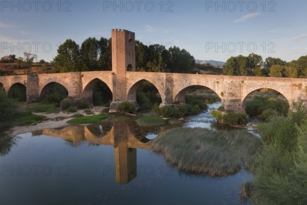 Bridge of Frias, Burgos, Castilla y Leon, Spain