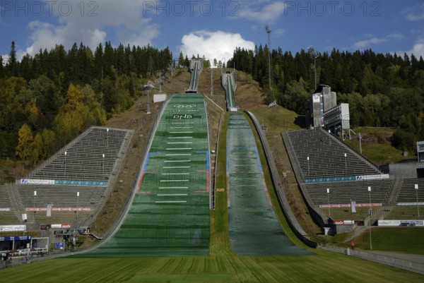 Lysgaards Bakkene, Lillehammer, Oppland, Norwegen