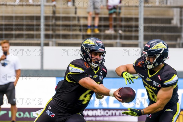 ELF/ Game: Panthers Wroclaw at Stuttgart Surge on 21. Juny. 2024, in the Gazi Stadium, Stuttgart, Germany