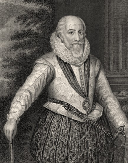 Edward Somerset, 4th Earl of Worcester, c. 1550-1628, an English aristocrat and an important advisor to King James I