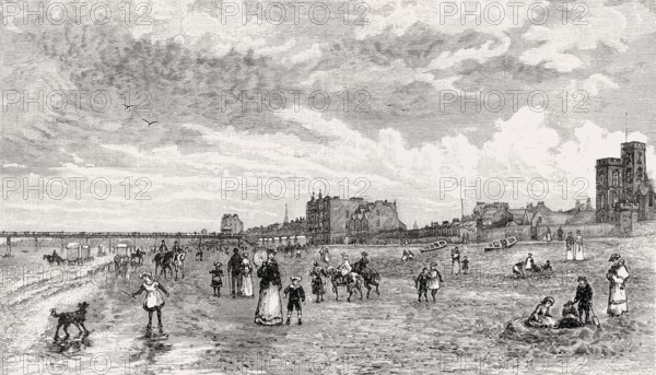 Portobello Beach, Edinburgh, Scotland, 19th century