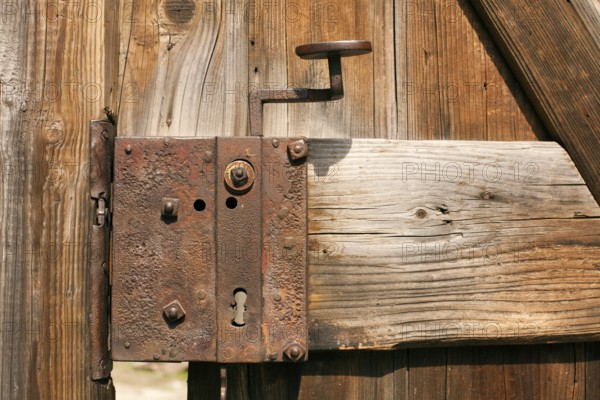 Rusty lock