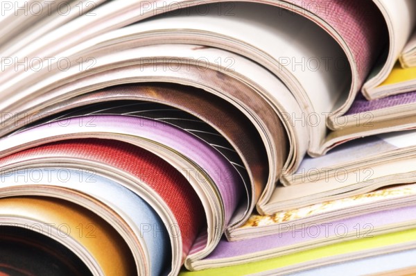 Stack of magazines, poland