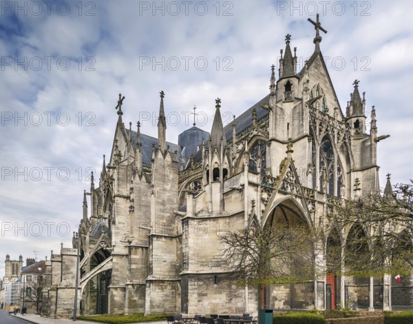 Basilica of Saint Urban is a massive medieval church in the city of Troyes, France