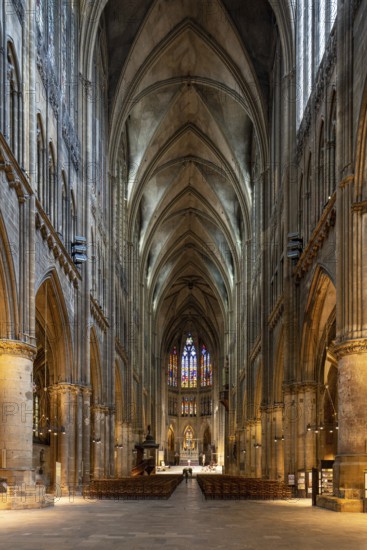 Metz, Saint-Étienne Cathedral, view to the east