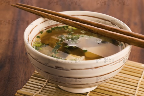 Japanese miso soup