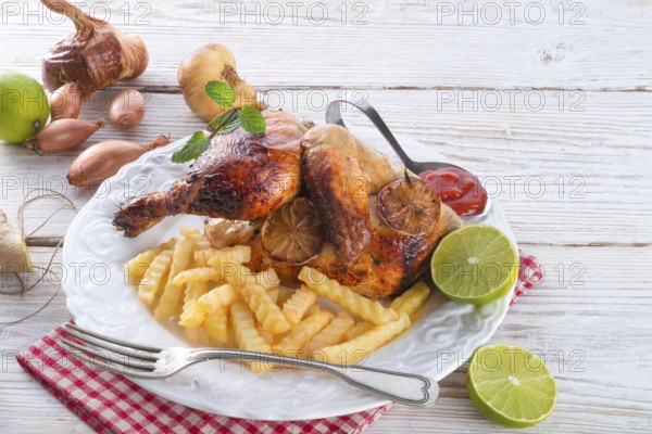 Chickens with chips