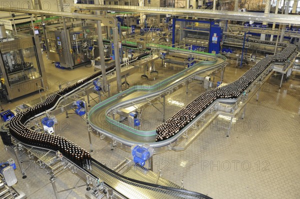 Schneider Weiße wheat beer bottling plant in Kehlheim