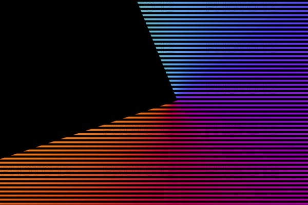 Bold stripes background illustration in bright colors