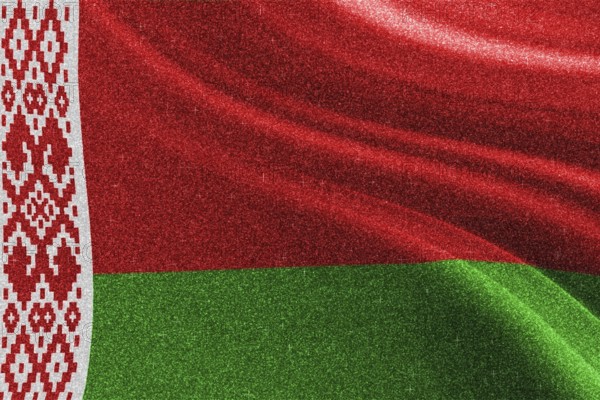 Belarus glitter flag, national flag, glittering flag sparkle background