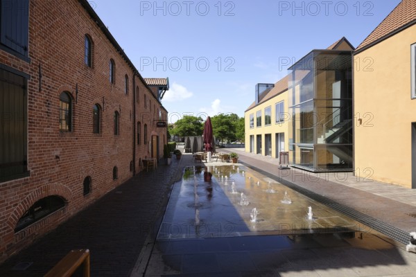 Town view of the town of Norden, district of Aurich, Lower Saxony, Germany