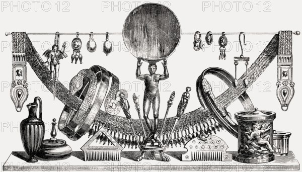Ancient Roman women's jewelry