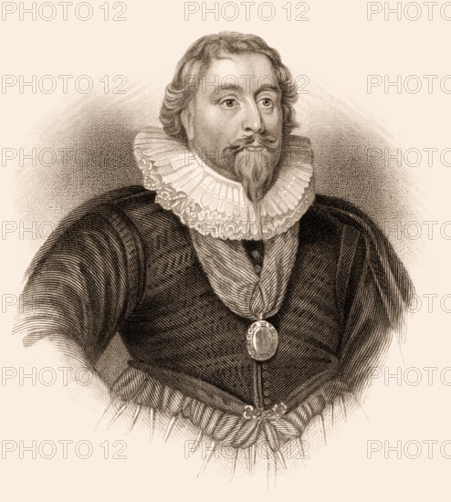 Richard Weston, 1. Earl of Portland, 1577-1634/1635, Schatzkanzler und Lord Treasurer von England unter Jakob I. und Karl I.