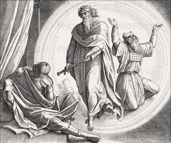 Vision of Judas Maccabee, by Julius Schnorr von Carolsfeld
