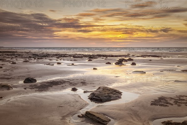 An image of a beautiful sunset at Broome Australia