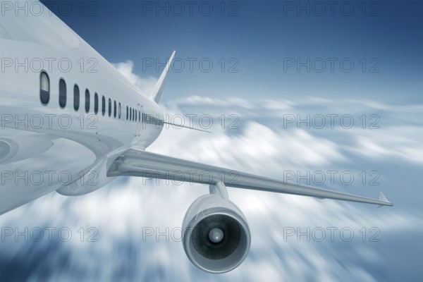 An image of a plane turbine