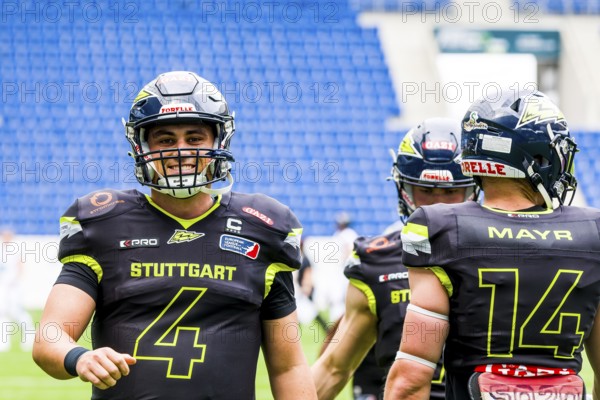 European League of Football, ELF/ Game: Munich Ravens at Stuttgart Surge on 26.May. 2024 ,in the PreZero Arena , Sinsheim, Germany.ero Arena , Sinsheim, Germany.
