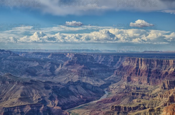 Sunset colors in the Grand Canyon