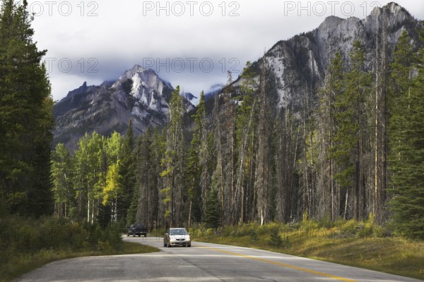 Autotravel on the north in reserves among woods and mountains